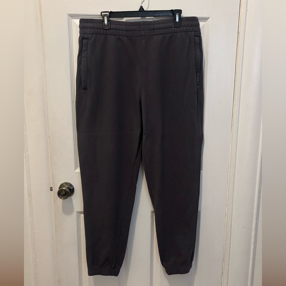 Superdry Men’s Code Essential Overdyed Joggers Si… - image 1